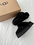 Угги жіночі UGG Disquette Slipper Black 1122550-BLK, фото 4