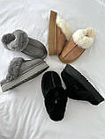 Угги жіночі UGG Disquette Slipper Black 1122550-BLK, фото 8