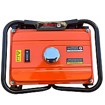 Бензиновий генератор Luotian R4500, однофазний 220 V, 50 Hz, 4000 W + баллон 15 л червоний в подарунок, фото 6