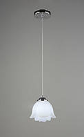 Подвесной светильник, люстра светодиодная с пультом Sirius B YH1010/1 CH+WT 5W 3000-6500K на 1 плафон