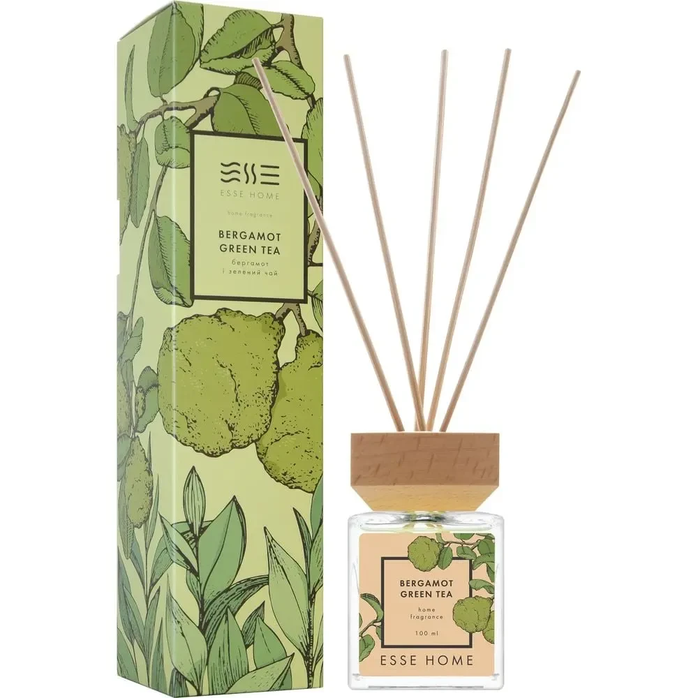Аромадифузор Esse Home Бергамот і Зелений чай ESSE 100мл, фото 1