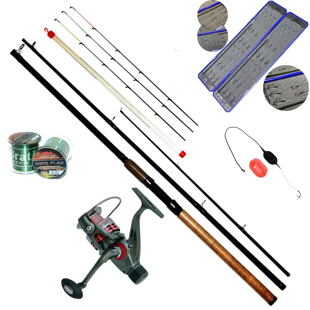 Фідерний комплект Bratfishing TAIPAN FEEDER / 80-180g