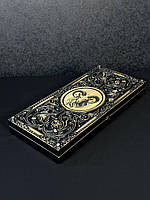 Нарди дерев'яні подарункові Козеріг 50×23 см довгі нарди та короткі нарди, фото 6