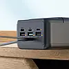 Портативний акумулятор павербанк XO 50000 mAh PD20W + QC 3.0 22.5 W Black (PR158), фото 5