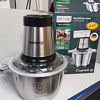 Блендер rainberg Food Processor измельчитель кухонный 1000W металлическая чаша на 2 л чоппер