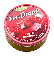 Льодяники Woogie Fine Drops зі смаком вишні, 200г