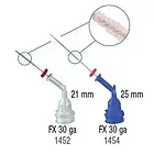 Ендоголка з торцевим отвором та аплікатором NaviTip FX, 1шт, біла, №1452, фото 2