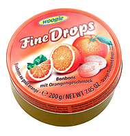 Льодяники Woogie Fine Drops Bonbons зі смаком Апельсин, 200г