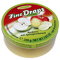 Льодяники Woogie Fine Drops зі смаком яблука, 200г