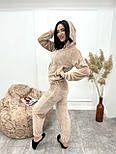 Махровий жіночий костюм-піжама "Palmira" Батал, фото 3