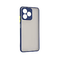 Силиконовый чехол Frosted Matte для Realme C51 / C53 Navy Blue