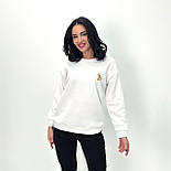 Жіночий світшот з принтом "Bear" Батал, фото 2