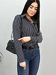 Сорочка з довгими рукавами в смужку "Sail" Батал, фото 4