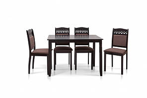 Комплект обідній ( стіл + стільці 4 шт.) Бродвей Венге-шоколад