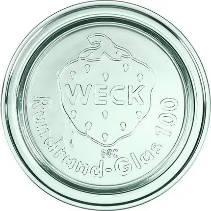 Скляна кришка Weck 100 мл, фото 1