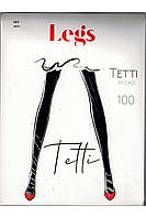 КОЛГОТКИ 100 DEN З М'ЯКОГО ВЕЛЮРОВОГО МІКРОВОЛОКНА LEGS TETTI 100