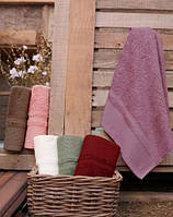 Набор махровых банных полотенец Sikel Cotton 70х140 см, 6 штук в наборе, 100% Хлопок, Турция