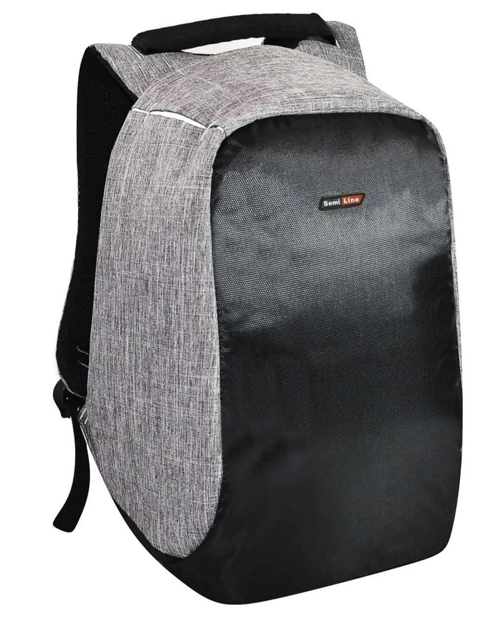 Міський рюкзак Semi Line 17 Grey/Black, фото 1
