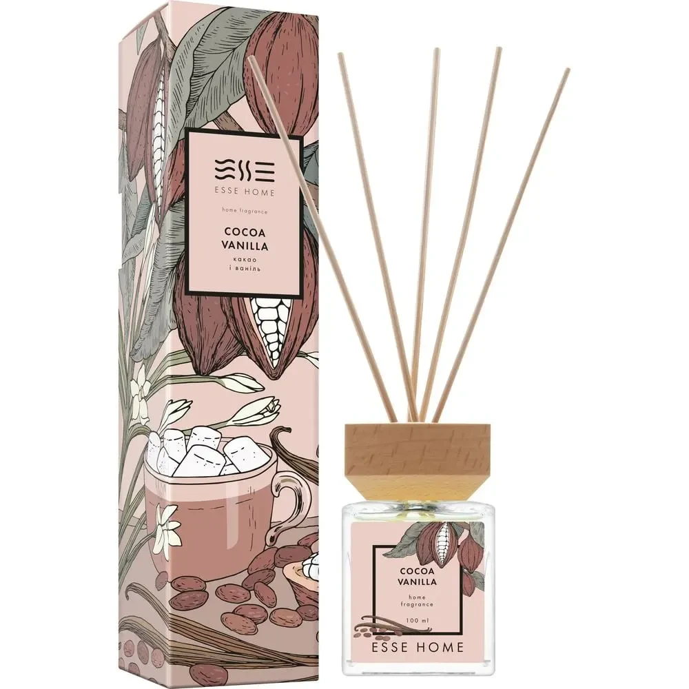 Аромадифузор Esse Home Какао і Ваніль ESSE 100мл, фото 1