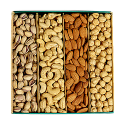 Подарунковий набір з горіхами mini Green №9