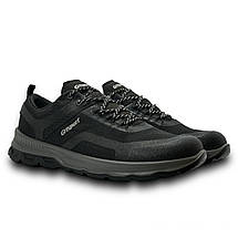 Кросівки чоловічі зимові Grisport Spo-Tex Vibram (Італія) водонепроникна мембрана чорні на шнурівці 14813P14tn, фото 5