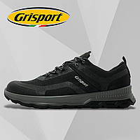 Мужские зимние кроссовки Grisport Spo-Tex Vibram (Италия) водонепроницаемые мембрана черные 14813P14tn