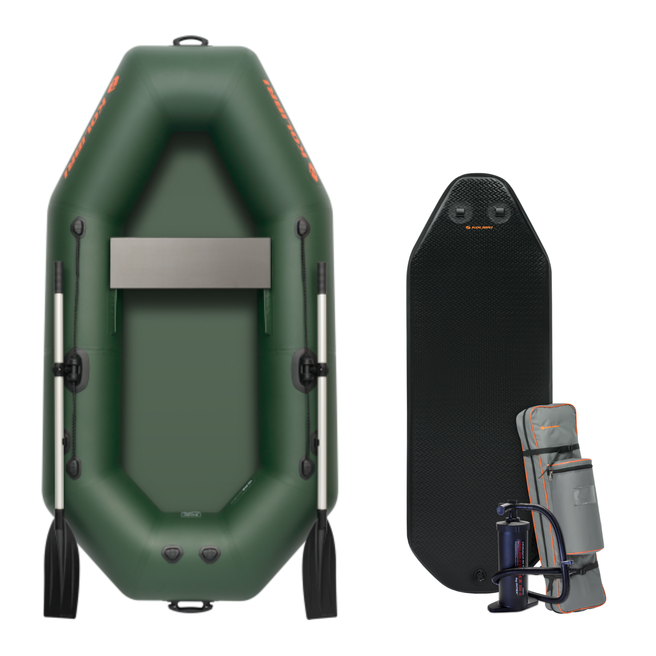 Човен "Колібрі" К-220Т + Airdeck, фото 1