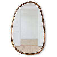 Зеркало асимметричное Luxury Wood Dali 50х80 см орех натуральный