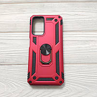 Чохол Armor для Xiaomi Redmi Note 12S протиударний з кільцем Червоний