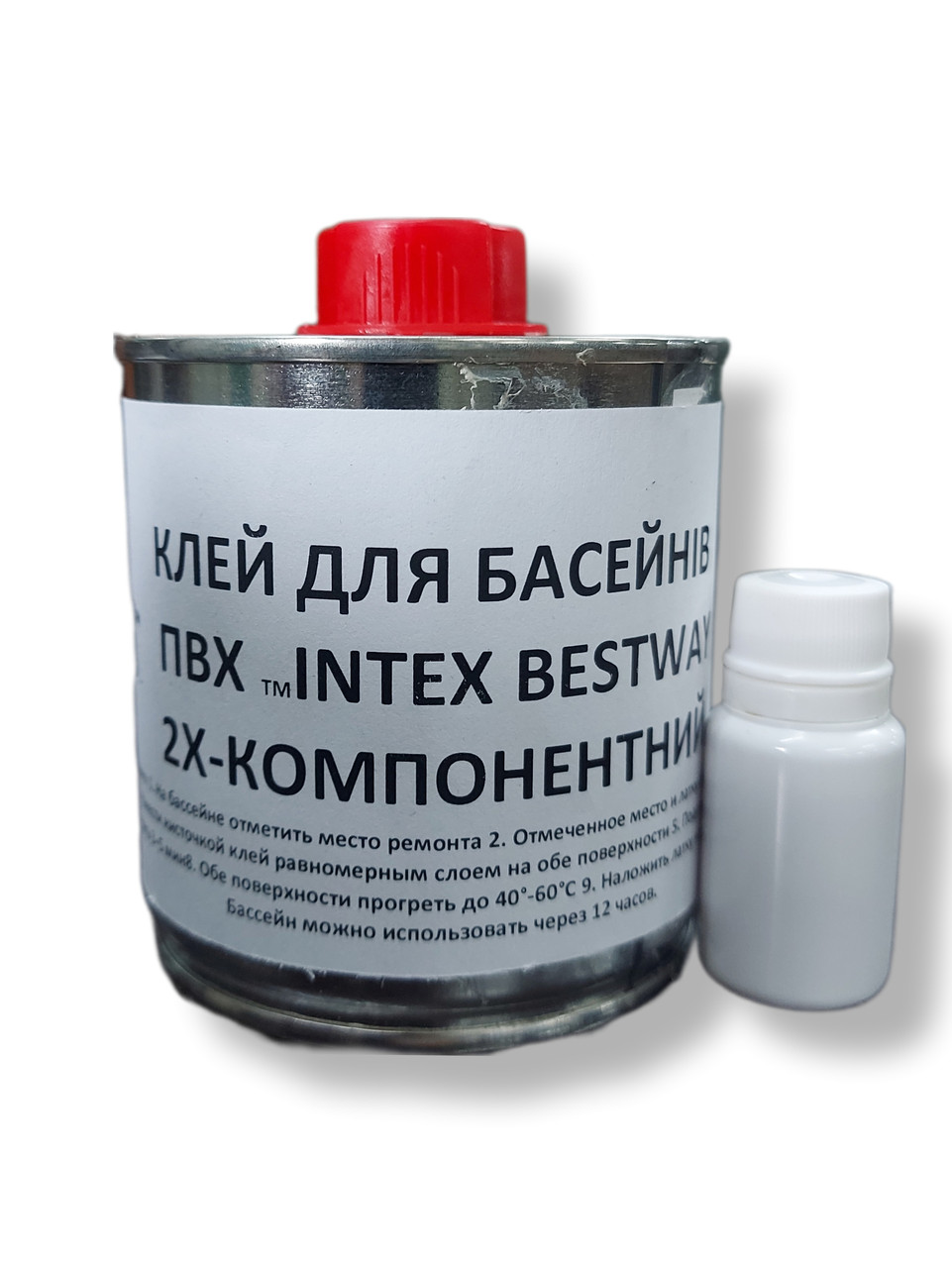 Клей для Басейнів ПВХ INTEX BESTWAY 250 мл. 2Х-Компонентний