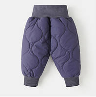 Теплые штаны для ваших деток с высокой талией