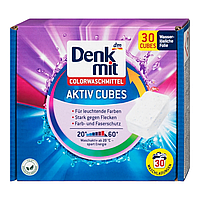 Denkmit Colorwaschmittel Cubes Таблетки для прання кольорової білизни 30 шт.