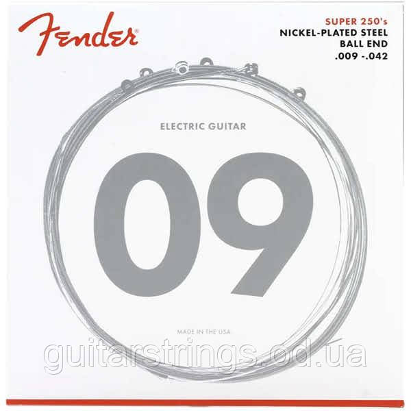 Струны Fender 250L Nickel Plated Steel Light 9-42