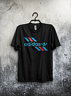 Мужская спортивная футболка (Адидас) Adidas, турецкий трикотаж S