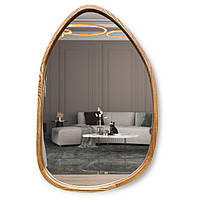 Дзеркало асиметричне Luxury Wood Sage 50х80 см ясен темний