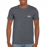Мужская спортивная футболка (Ауди) Audi, турецкий трикотаж S