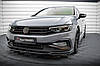 Сплітер VW Passat B8 R-Line (19-23) тюнінг обвіс губа спідниця елерон (V2), фото 3