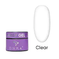 DNKa Гель-желе для нігтів Gelly Gel 0001 Clear (прозорий), 15 мл