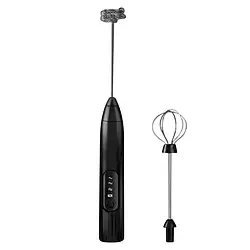 Капучинатор ручний 2в1 Coffe mixer з USB-зарядкою