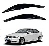 Реснички на фары BMW 3 Sd (E90) 2005-2012\Накладки на фары БМВ Е90 (AV-Tuning)