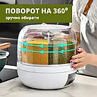 Маленький обертовий диспенсер для круп із зручним дозатором Лучшая цена, фото 4