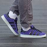 Чоловічі кросівки Adidas Campus Purple, фото 7