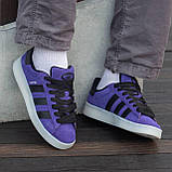 Чоловічі кросівки Adidas Campus Purple, фото 8