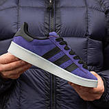 Чоловічі кросівки Adidas Campus Purple, фото 11