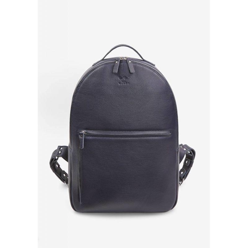 Шкіряний рюкзак Groove L синій Саф'яно 4395328