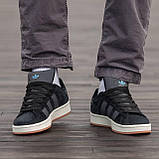 Чоловічі кросівки Adidas Campus Black, фото 10