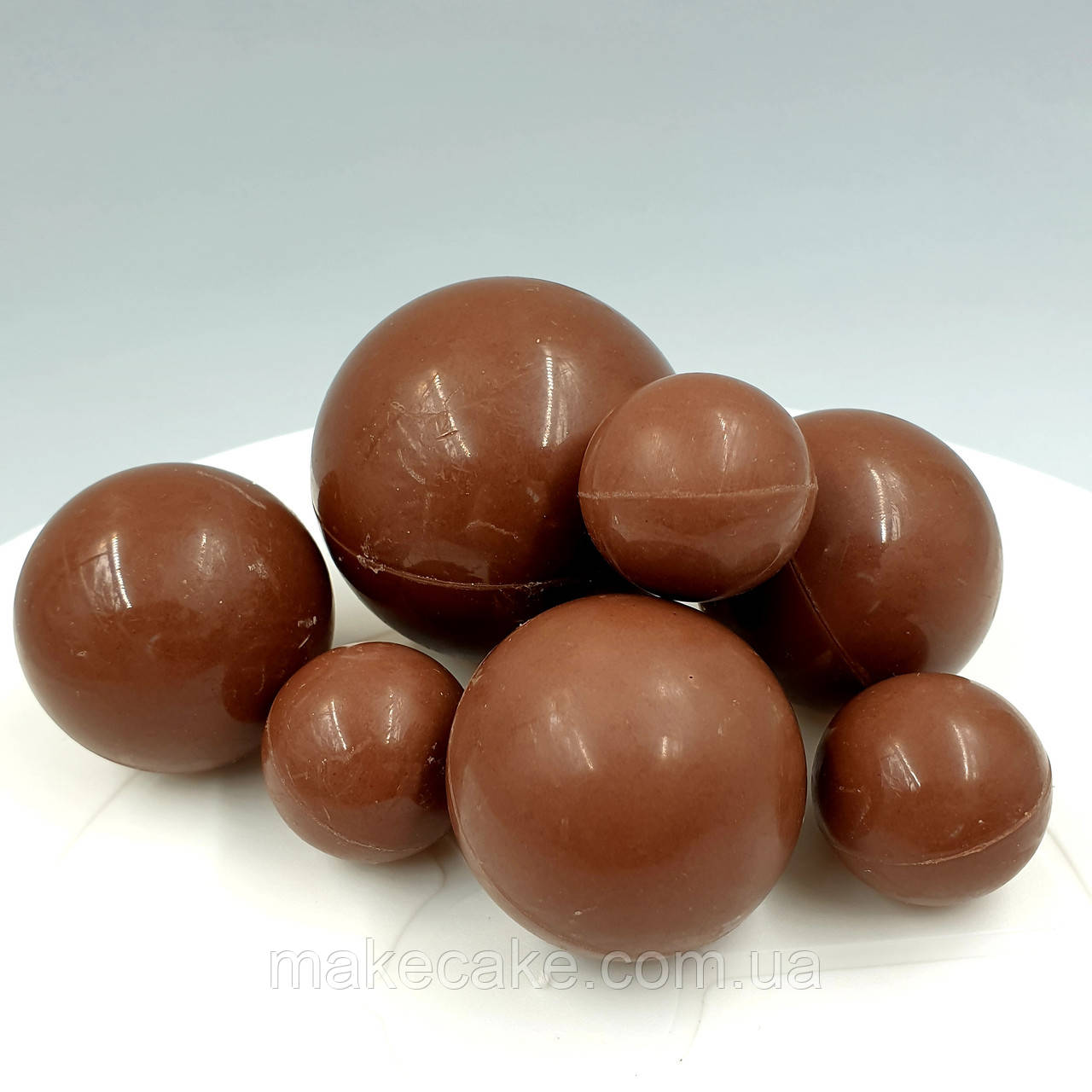 Шоколадні сфери Коричневі — 7 шт.