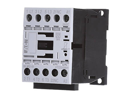 Контактор постійного струму DILM12-01 (24VDC) 12А 24V/DC 1NC 276880 Eaton, фото 1
