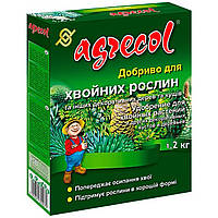 Удобрение для хвойных растений 14-14-21 Agrecol, 1.2 кг