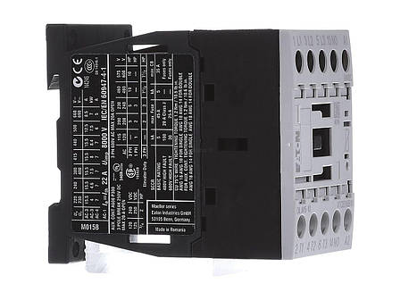Контактор постійного струму DILM15-10 (24VDC) 15А 24V/DC 1NO 290073 Eaton, фото 3